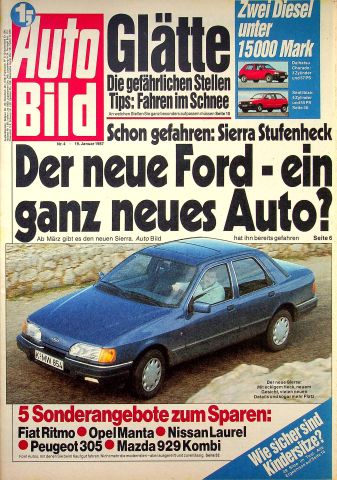 Deckblatt Auto Bild (04/1987)
